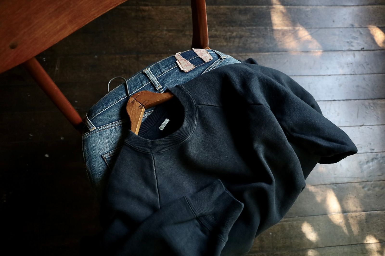 A.PRESSE - アプレッセ Vintage Sweatshirt(24AAP-05-06K)BLACK | MARK