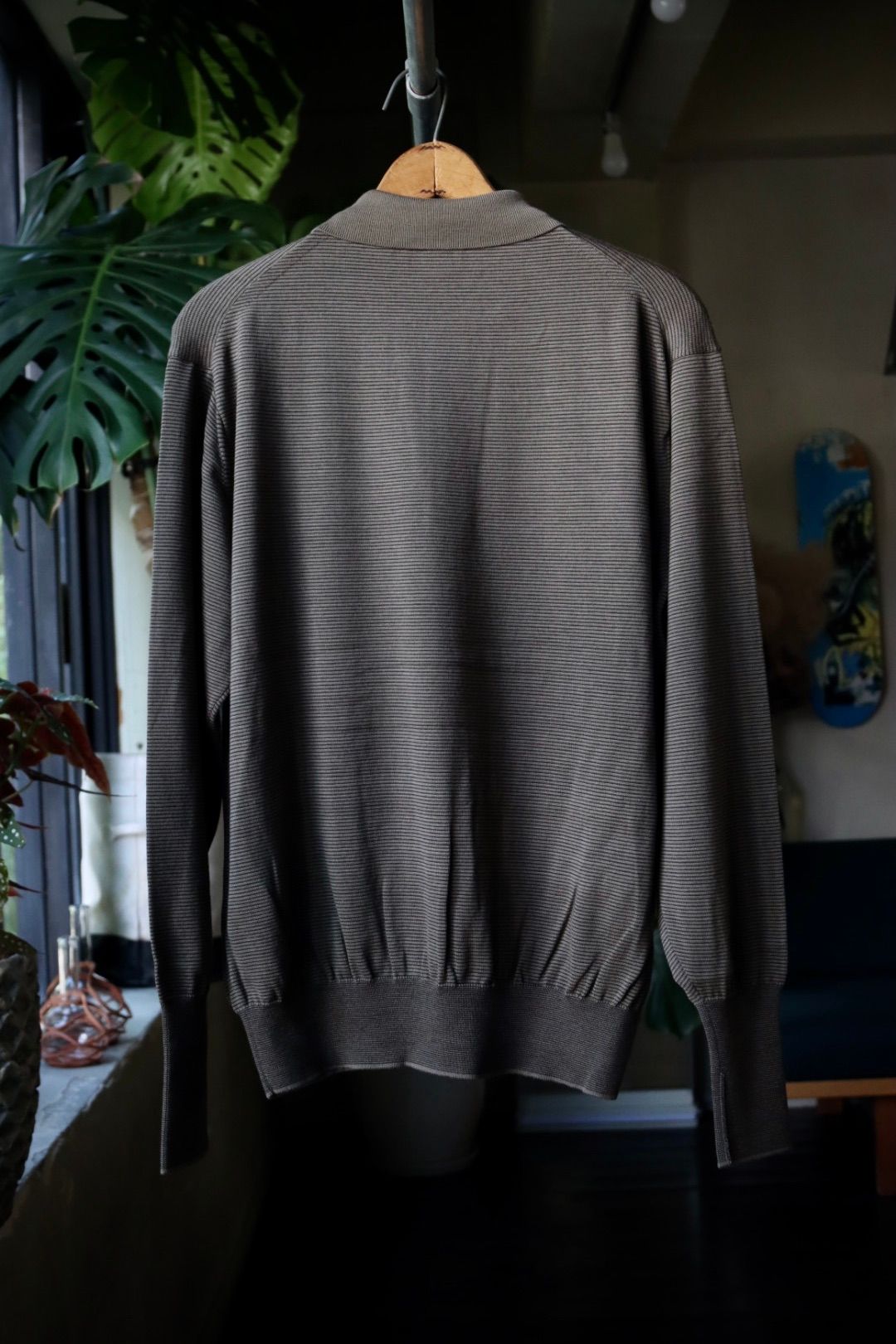 A.PRESSE - アプレッセ23AW ニットポロ L/S Knit Polo Shirts(23AAP-03