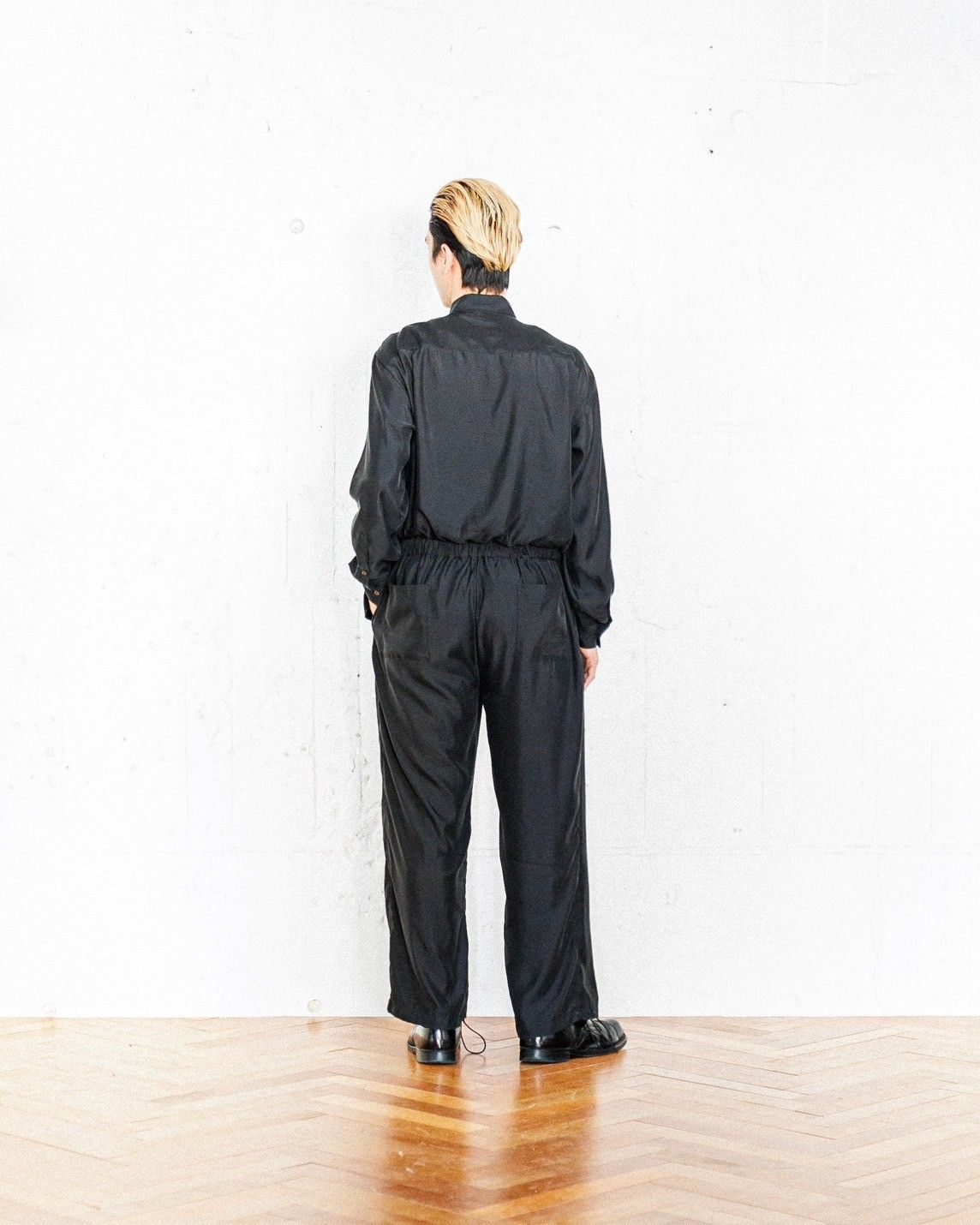 YOKE - ヨーク25SS ジャンプスーツCUPRO JUMP SUIT(YK25SS0940JS)BLACK