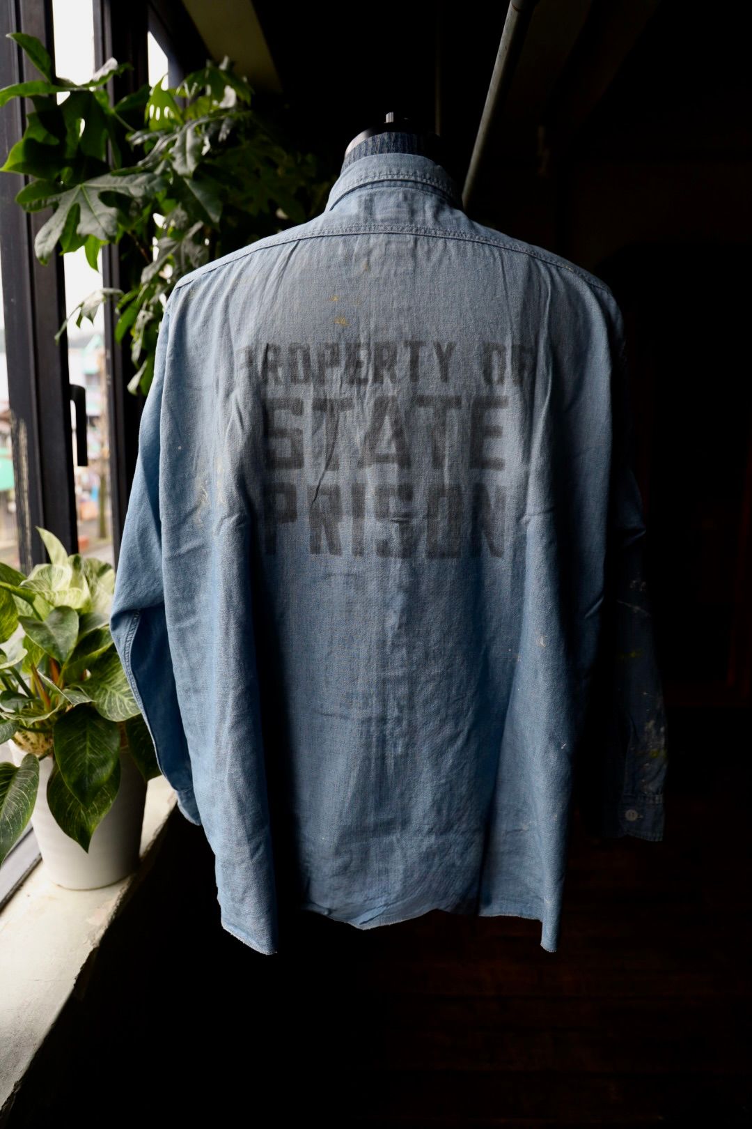 BOWWOW - BOW WOW バウワウ シャツ STATE PRISON CHAMBRAY SHIRTS