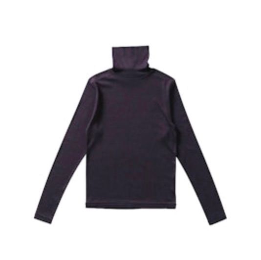 blurhms - blurhms Women's 25FW Wool Rib Turtle Neck(BHSW24F12F25
