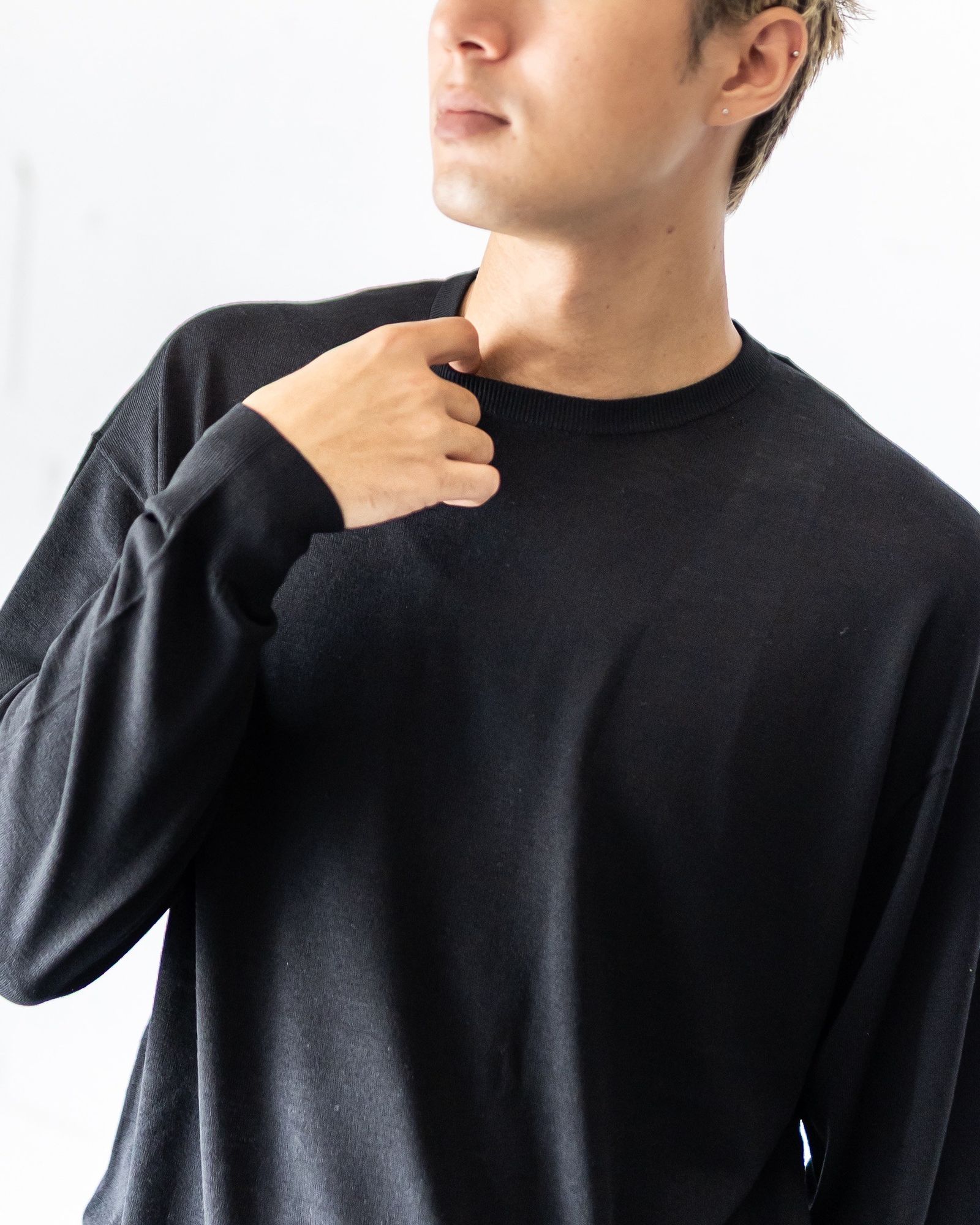 Graphpaper High Gauge L/S Oversized Crew Neck Knit 8月23日(土)新作