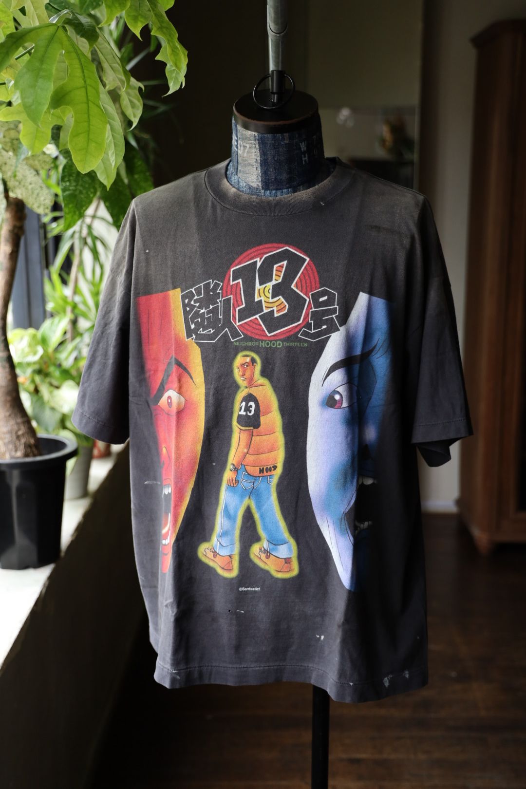 SAINT M×××××× - セントマイケル Tシャツ 隣人13号 GS_SS TEE(SM-HR1