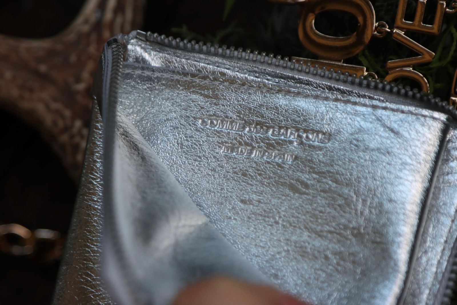 Wallet COMME des GARCONS - コムデギャルソン L字型ZIP財布(8Z-B031