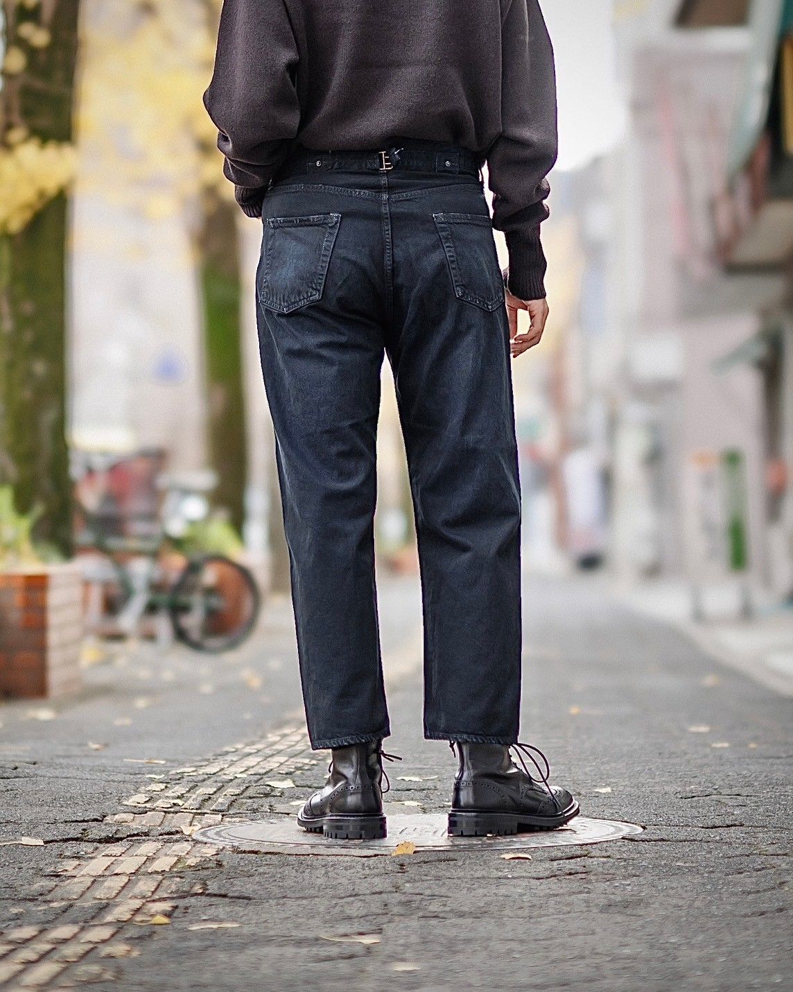 A.PRESSE - アプレッセ No.37 Washed Wide Denim Pants(25SAP-04-05H