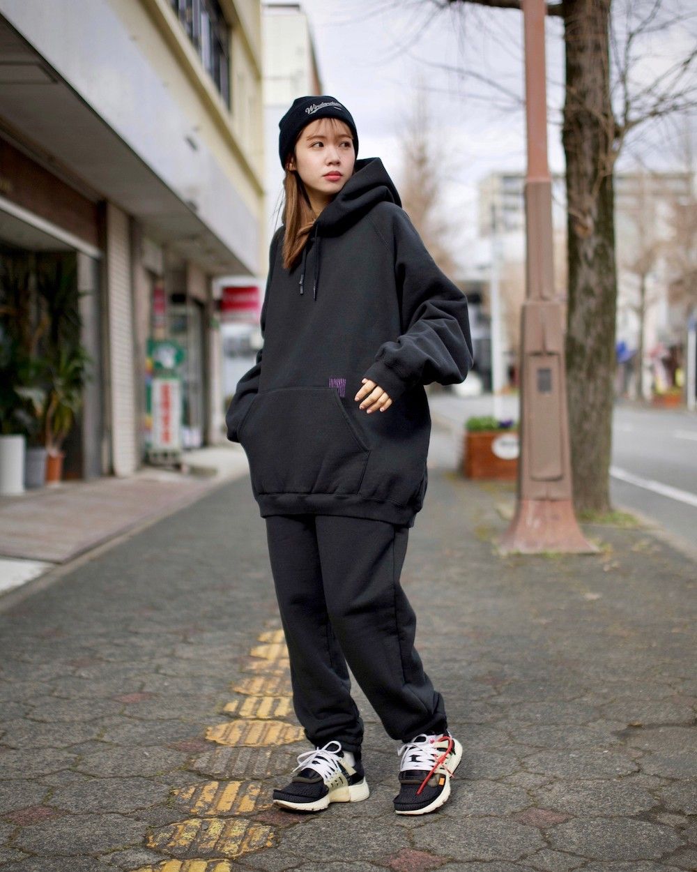 S.F.C-Stripes For Creative- 新作SFC RAGLAN HOODIE セットアップ