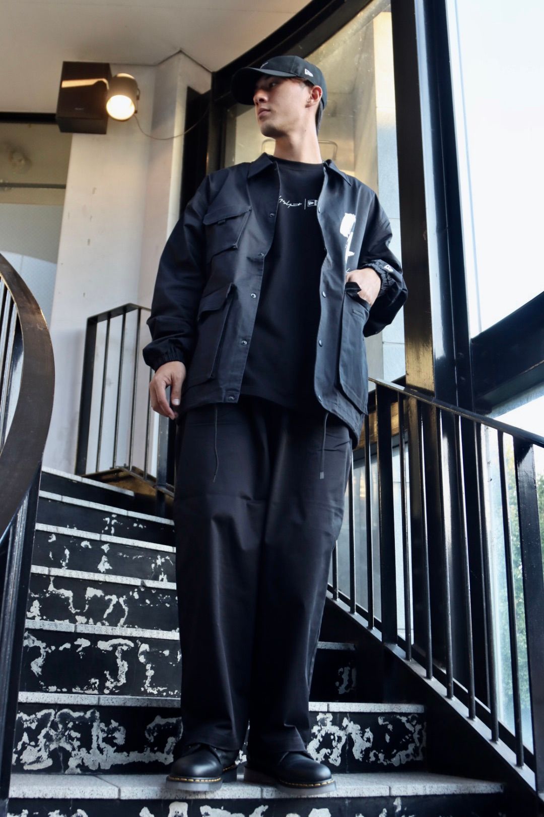 Yohji Yamamoto×NEWERA フィールドコーチジャケットスタイル | 3873 | MARK