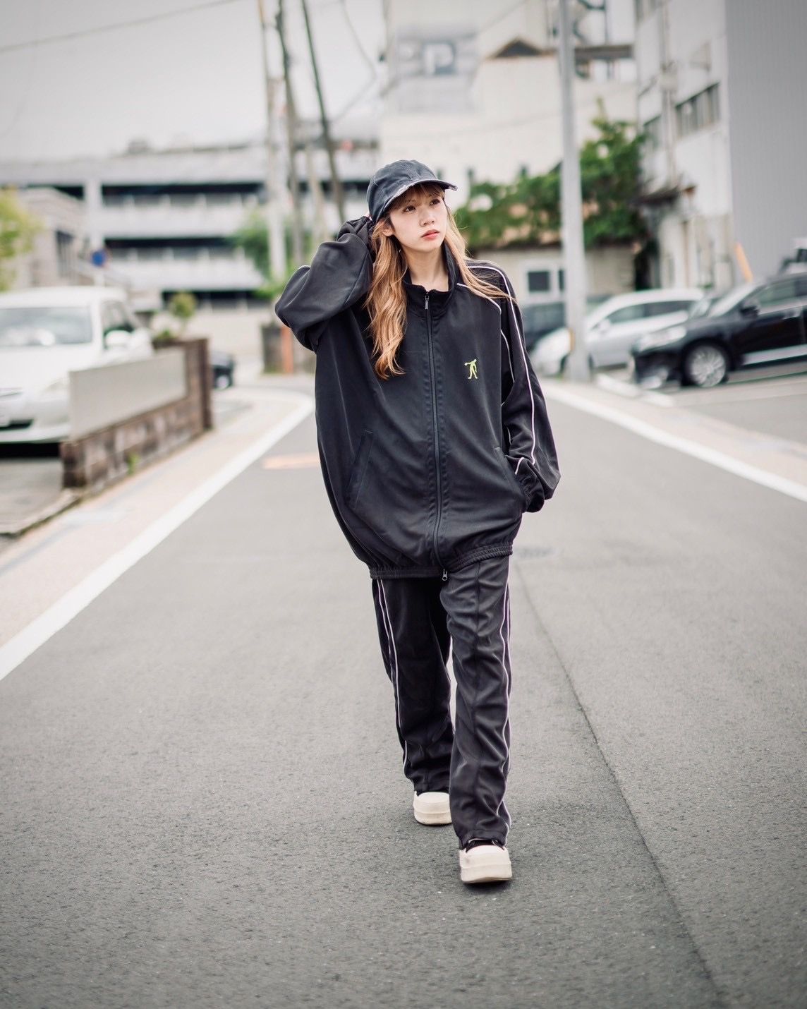 doublet 24FW 新作ZOMBIE SILHOUETTE TRACK JACKET&PANTS style.2024.7