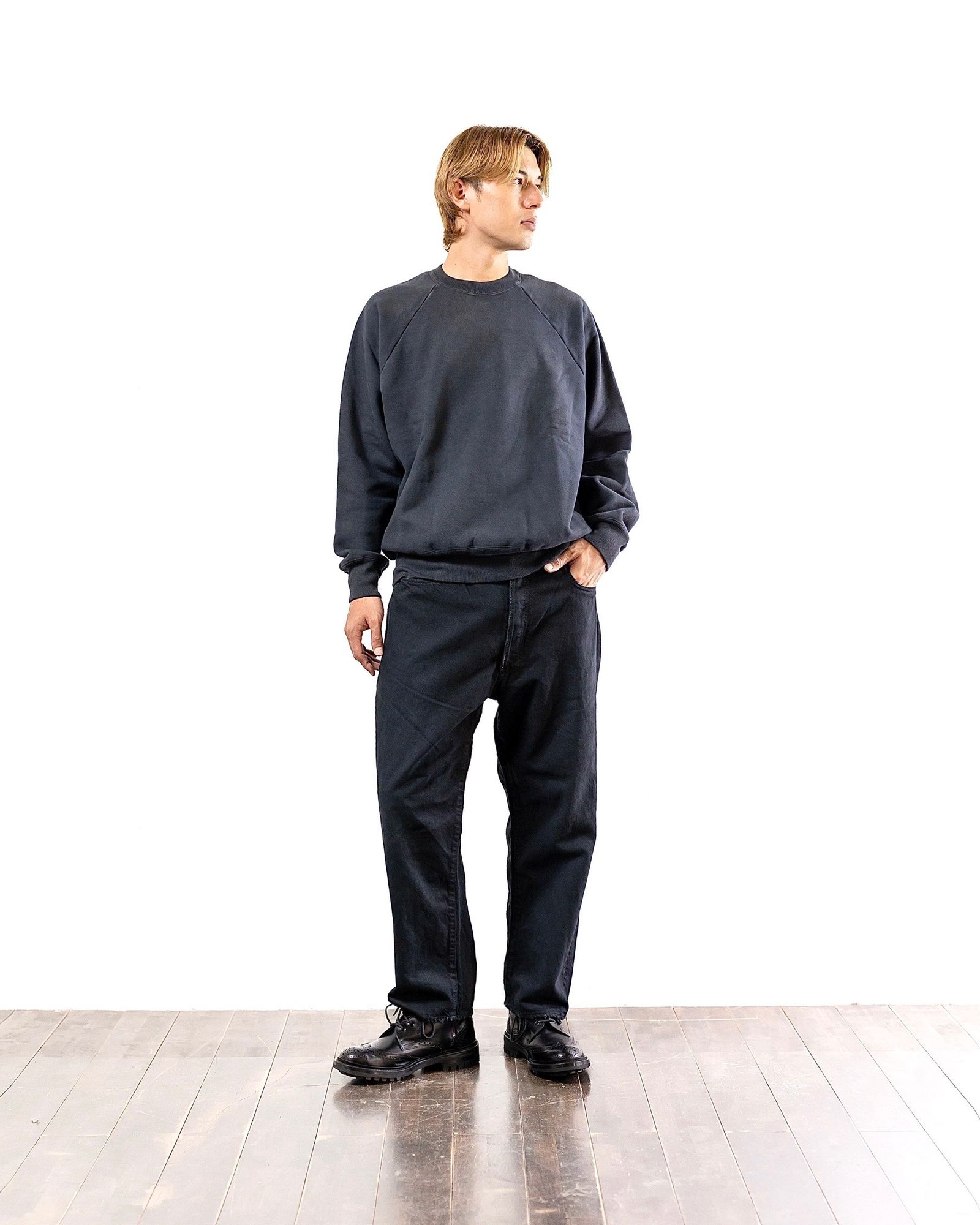 A.PRESSE - アプレッセ Vintage Sweatshirt(24AAP-05-06K)BLACK | MARK