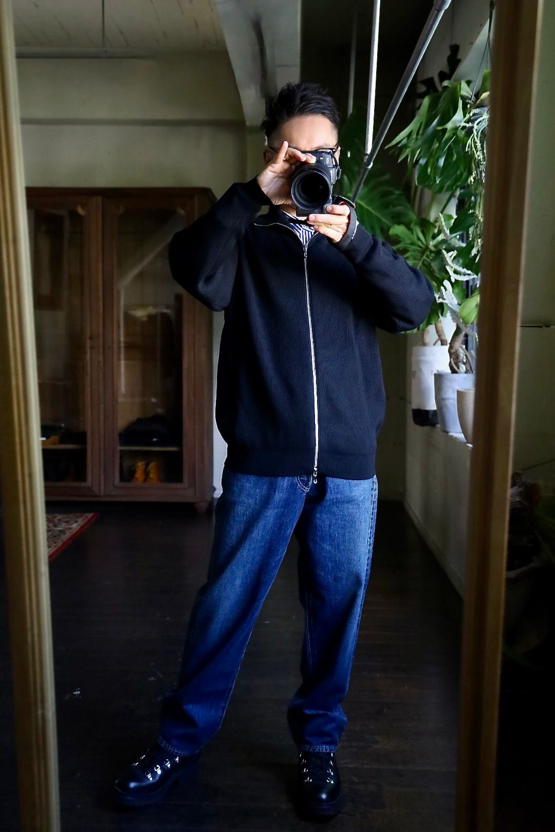 Graphpaper - グラフペーパー24AW High Density Drivers Knit(GU243