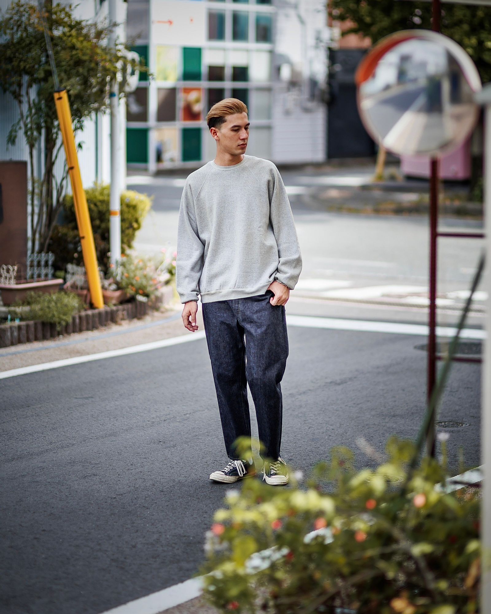 A.PRESSE - アプレッセ Vintage Sweatshirt(24AAP-05-10K)ASH GRAY☆9