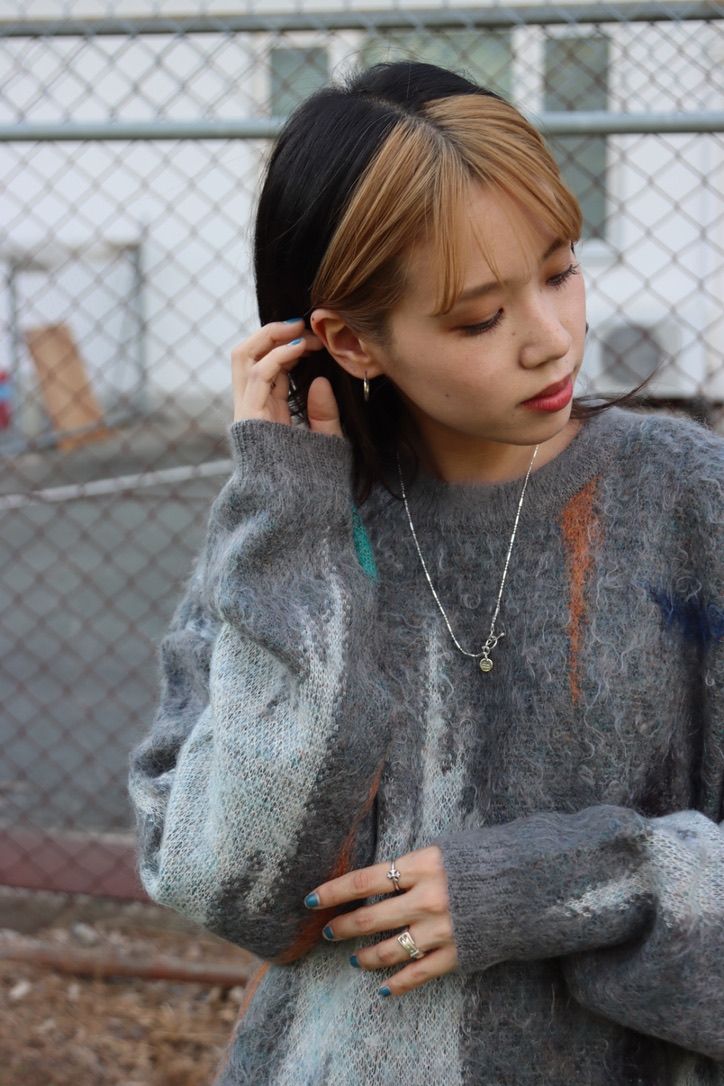 YOKE 22AW STILL JACQUARD CREWNECK style 2022.8.31 | 2721 | MARK