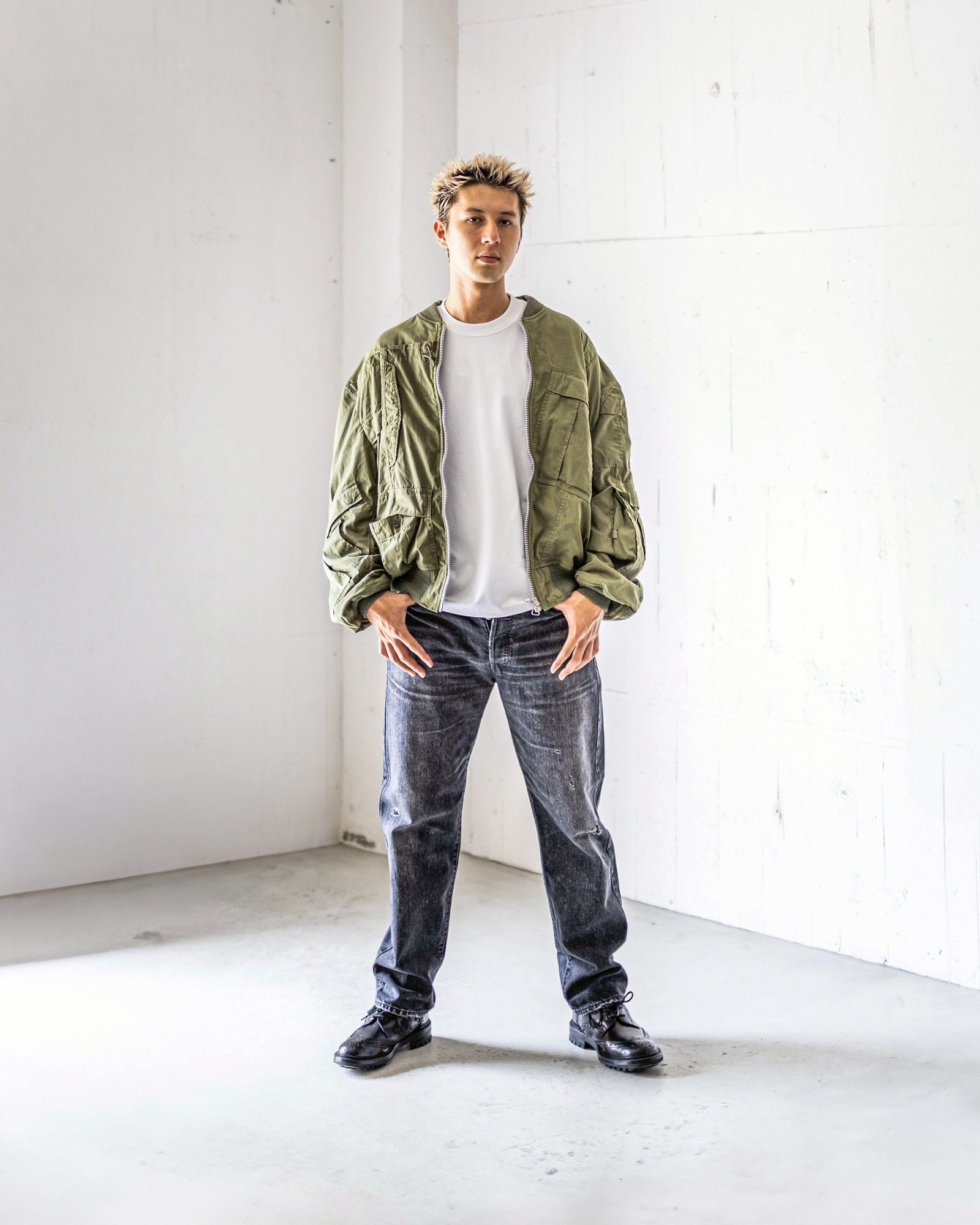 eYe JUNYA WATANABE MAN Wネーム 綿ナイロンオックスジャケット 8月9日