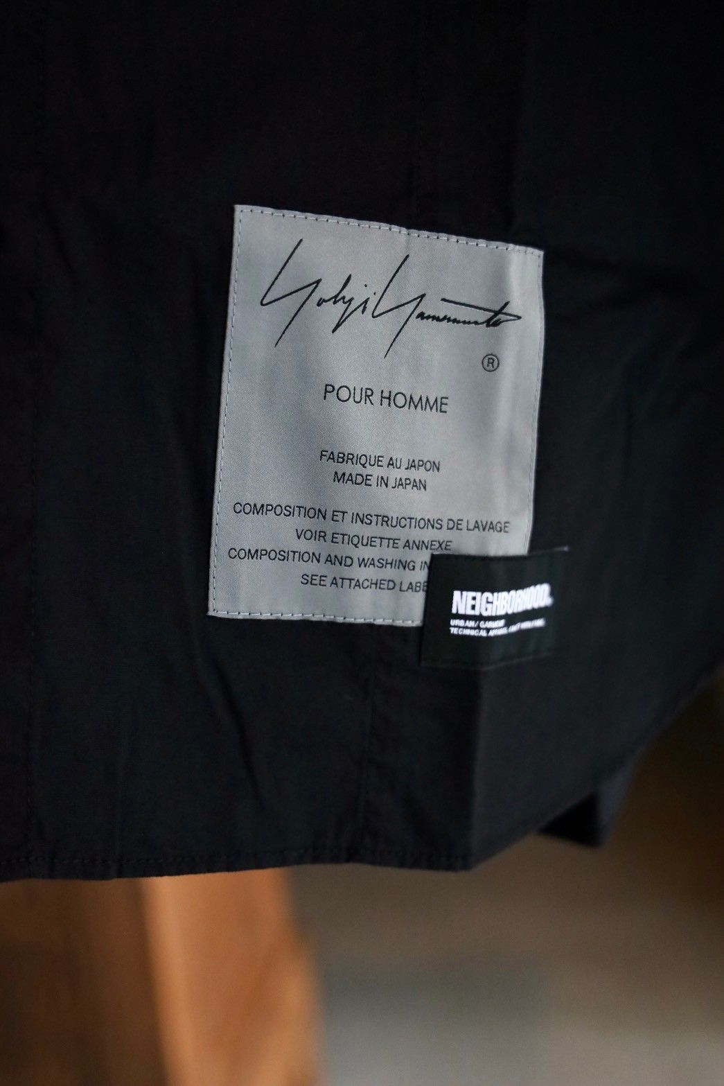 yohji yamamoto - Yohji Yamamoto x NEIGHBORHOOD TEE SS-2(HP-T90-997
