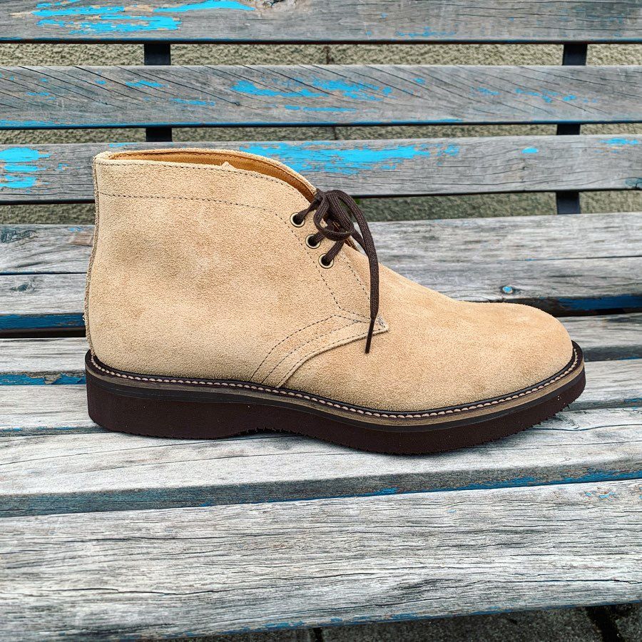 HORWEEN CALICO SUEDE スエードチャッカブーツ | NARO CLOTHING