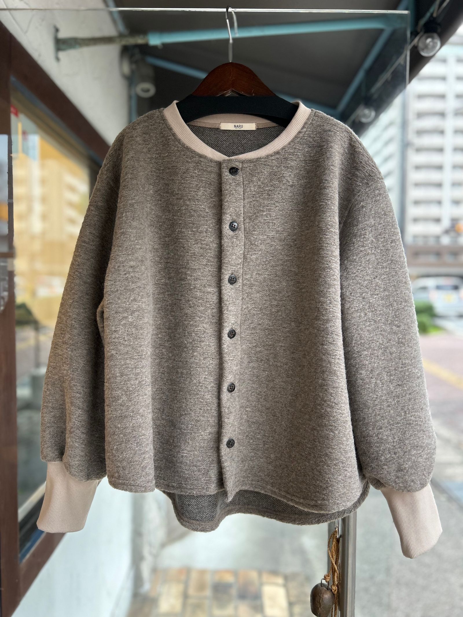 NARU - トラベルウールプレミアハウスジャケット グレー | ravii