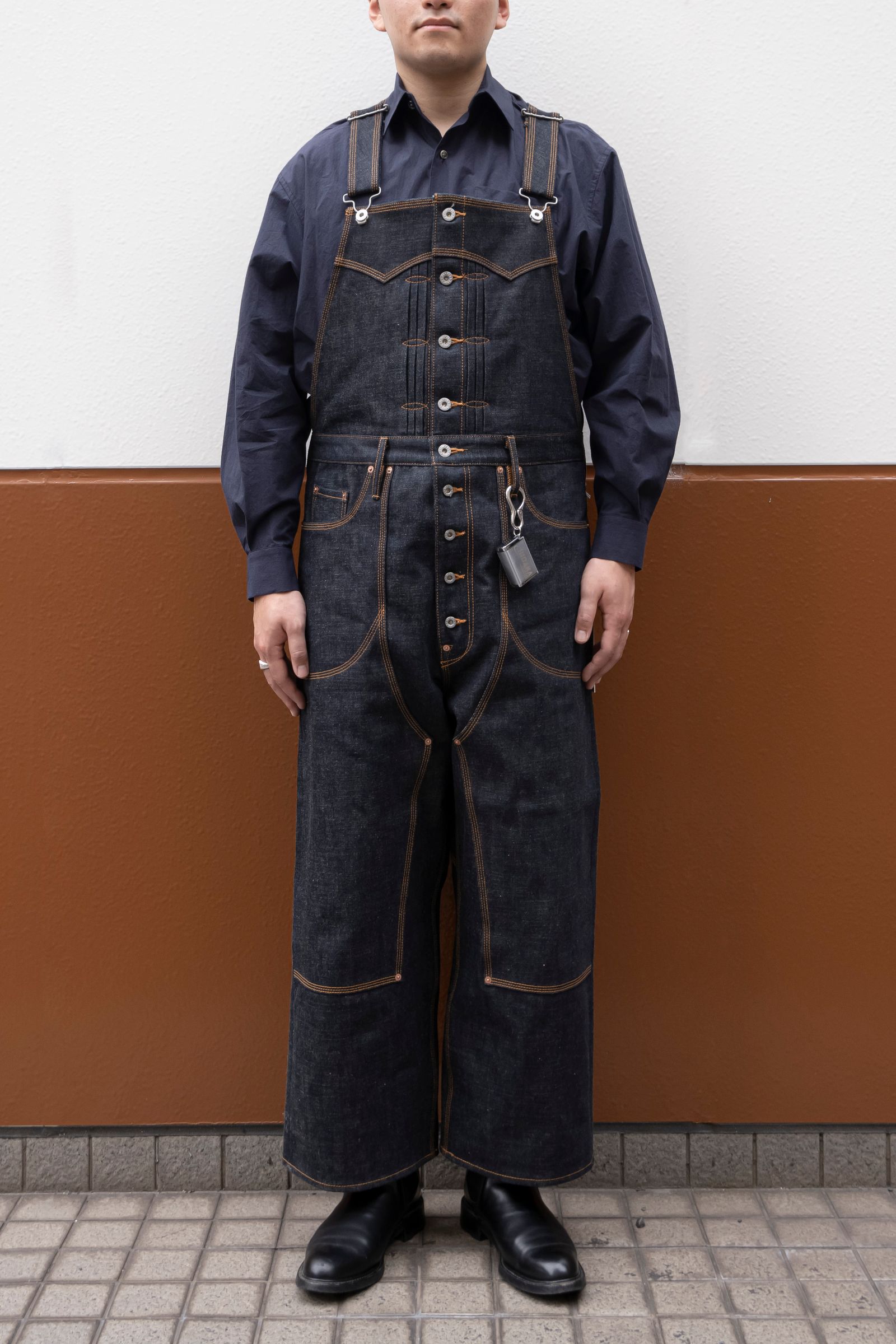 SUGARHILL - CLASSIC DENIM OVERALLS / RIGID INDIGO | Retikle Online
