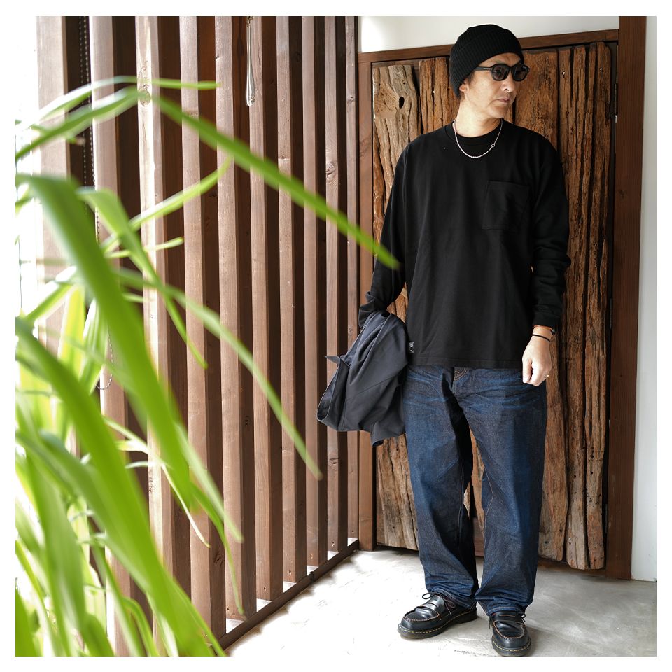 SEQUEL - SQ-24AW-PT-02 x FRAGMENT 生立体DENIM PANTS INDIGO | River