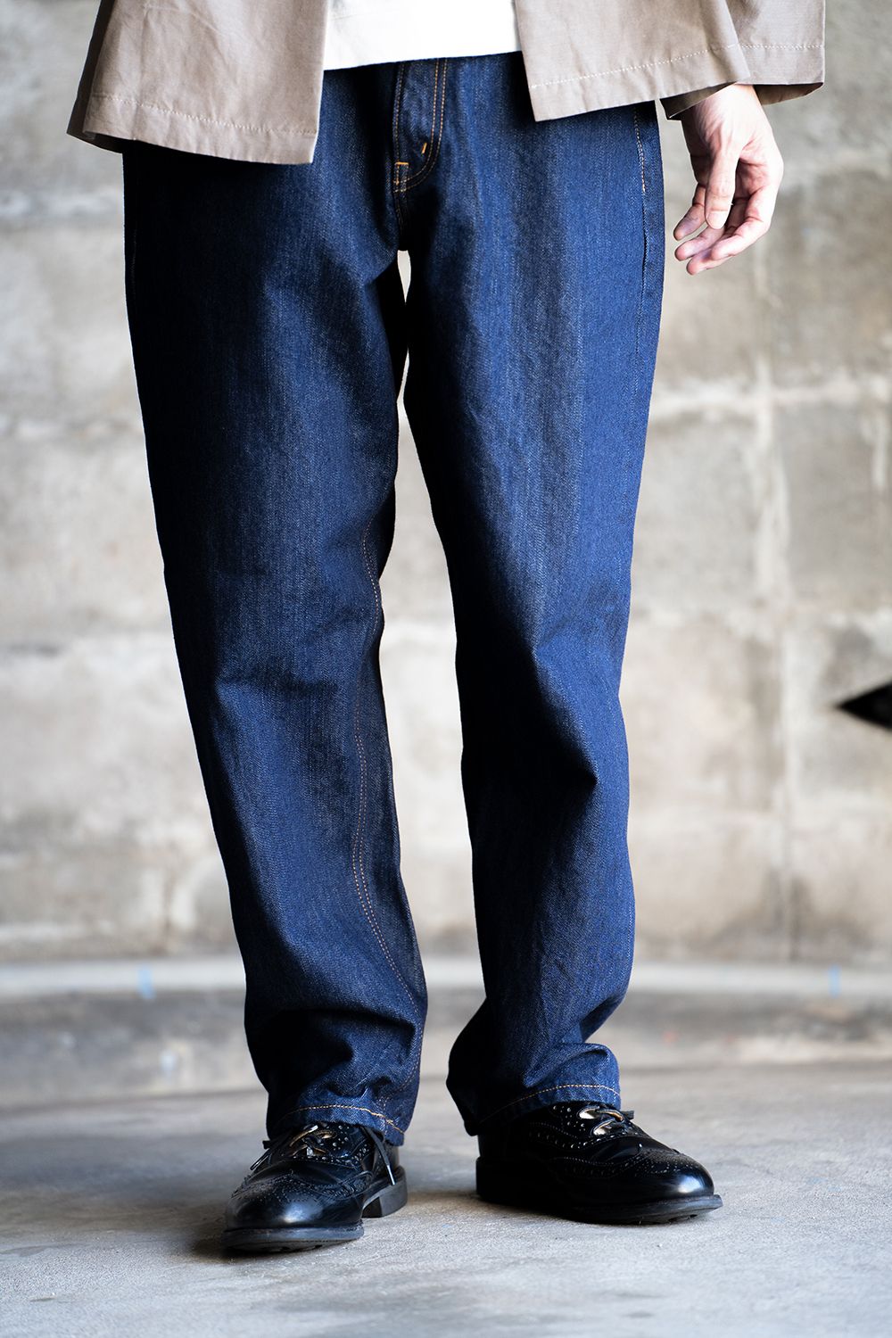 CIOTA - 【ラスト1点】インディゴスビンコットン13.5ozワイド