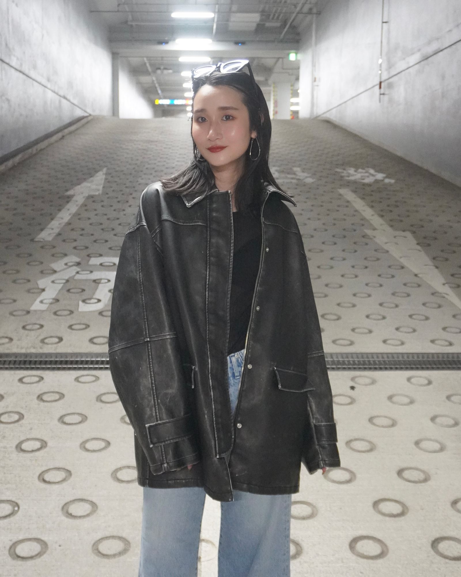 NOUNLESS】「クラシックとモダンが融合する――フェイクレザージャケット