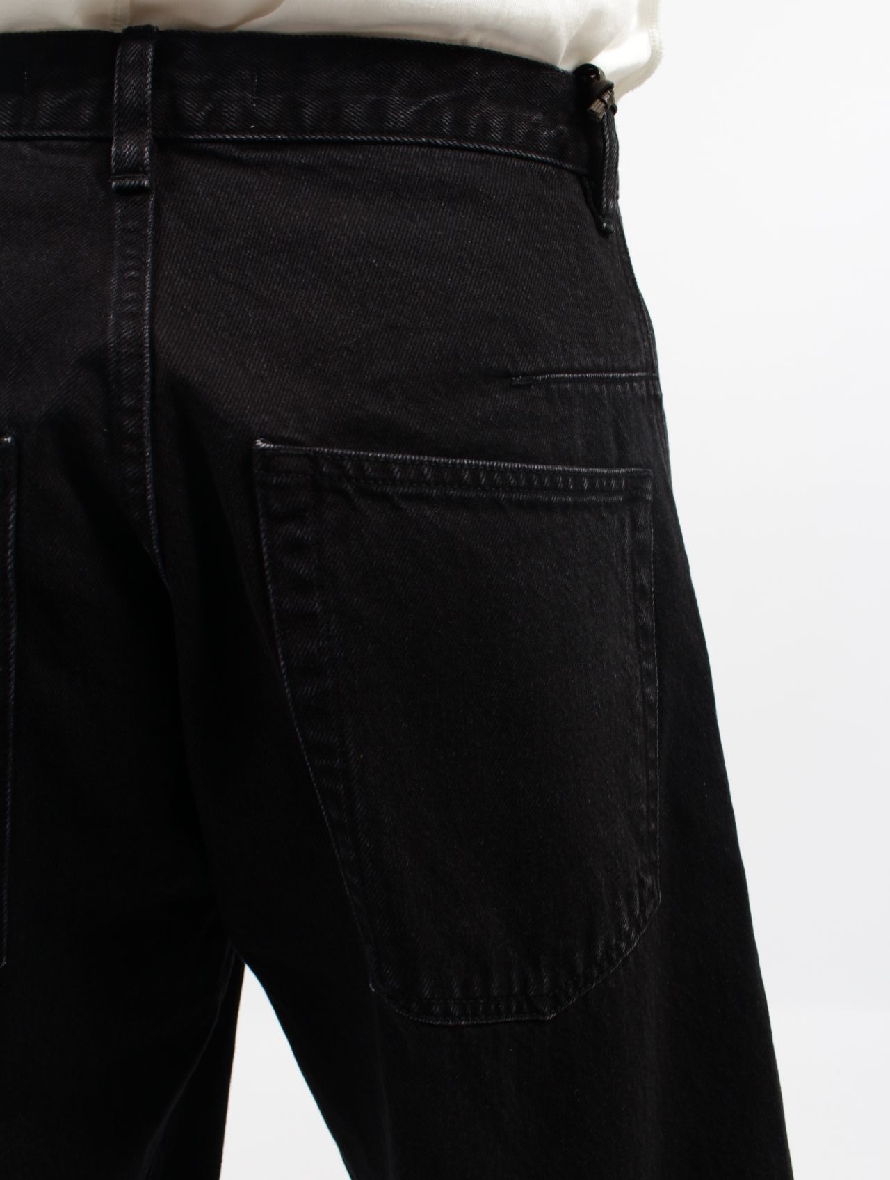 NVRFRGT - 【26SS】3D ツイステッド ワイド レッグ ジーンズ デニム