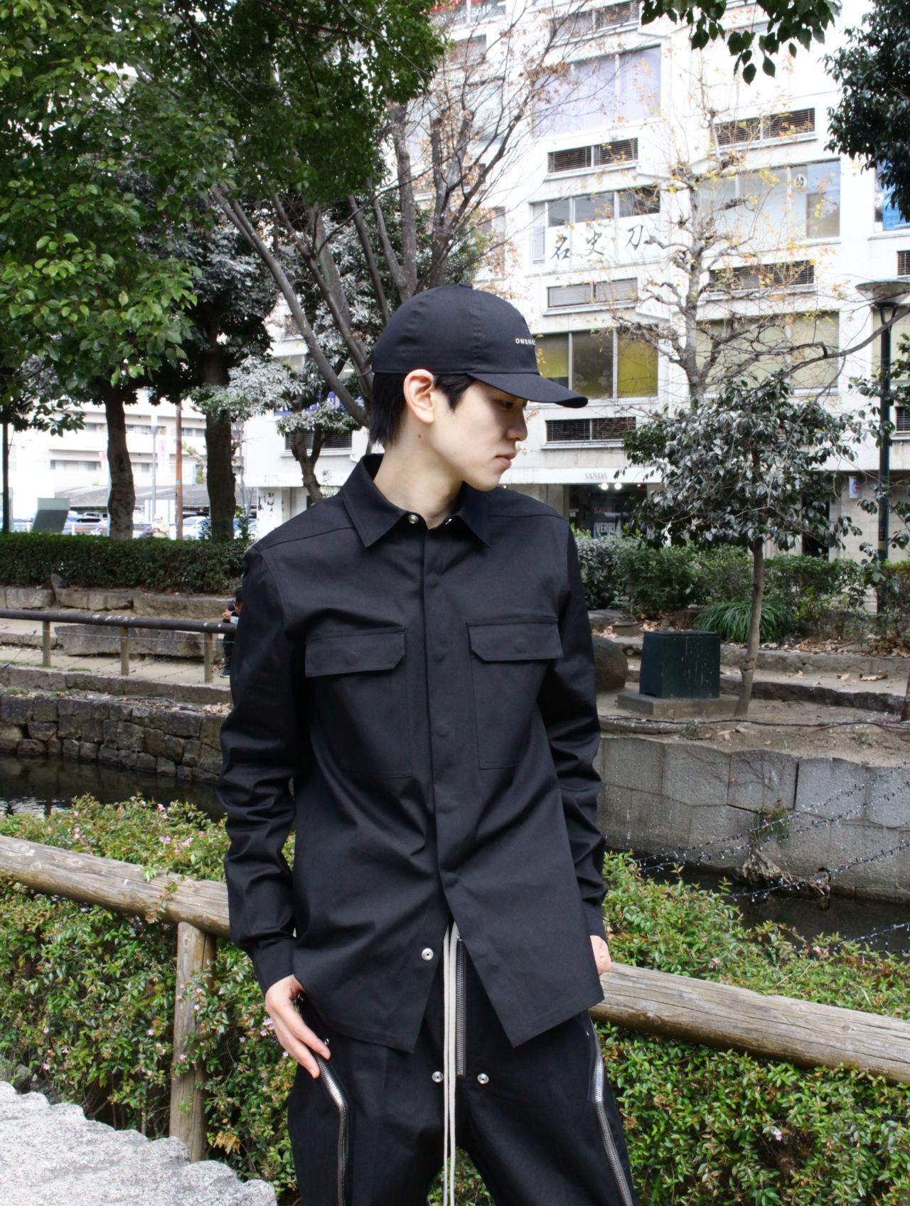 RICK OWENS - 【25SS】ベースボール キャップ 帽子 / BASEBALL CAP