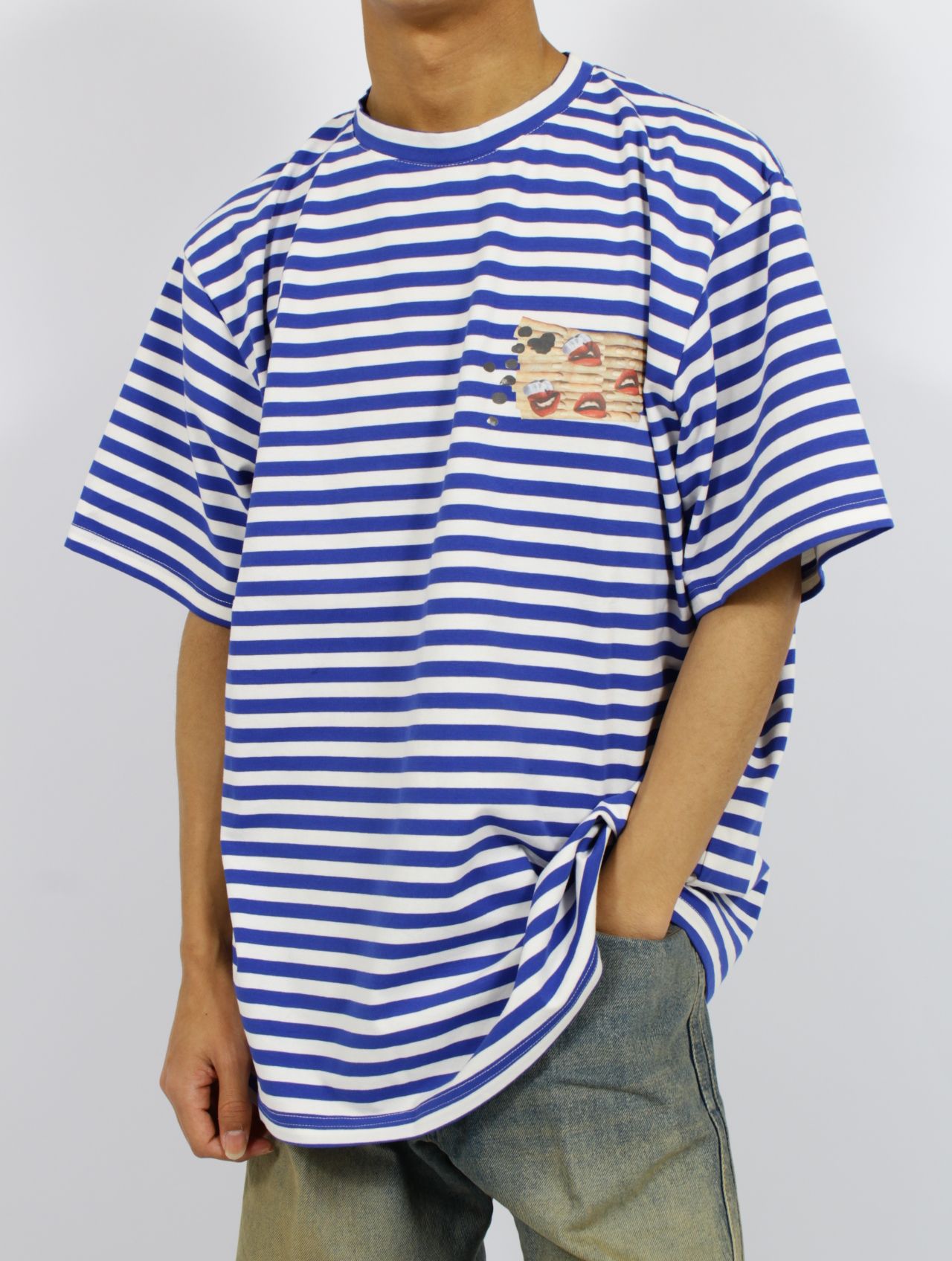 Mrs. GREEN APPLE 若井 滉斗さん着用】semohのボーダーTシャツが再入荷