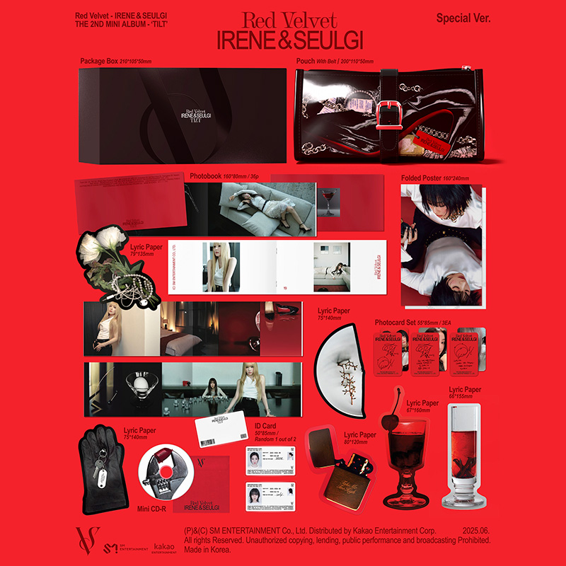 Red Velvet IRENE&SEULGI The 2nd Mini Album「TILT」