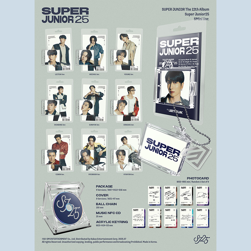 SUPER JUNIOR The 12th Album『Super Junior25』