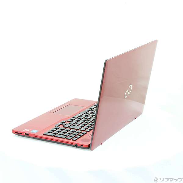 中古】LIFEBOOK AH42／C2 FMVA42C2R ルビーレッド 〔Windows 10