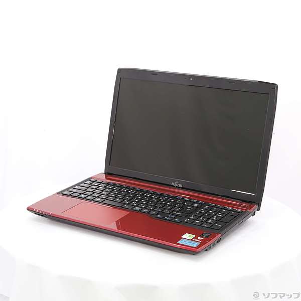 富士通 ノートPC AH45レッド 富士通 FMV LIFEBOOK AH45/X FMVA45XR
