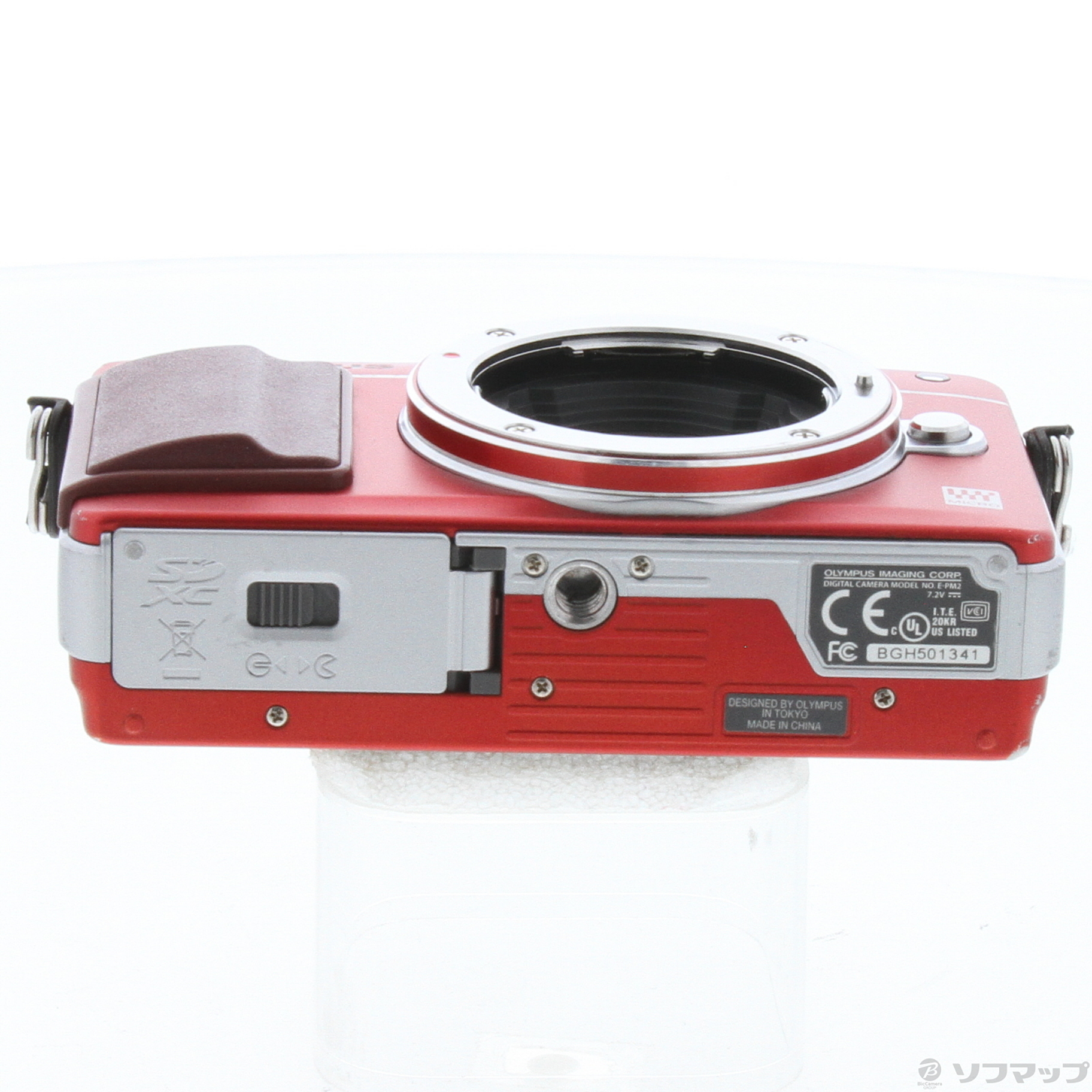 中古】PEN mini E-PM2 ボディ レッド [2133049537201] - リコレ