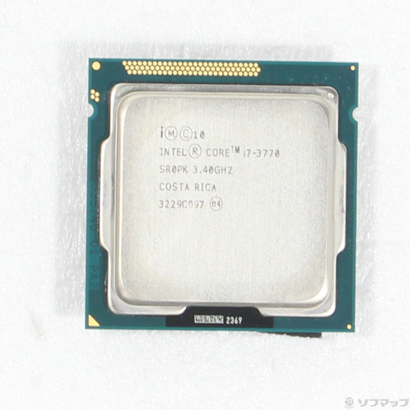 動作未確認⁄ジャンク扱いIntel Core i7-3770K 3.5GHz LGA1155 4コア8