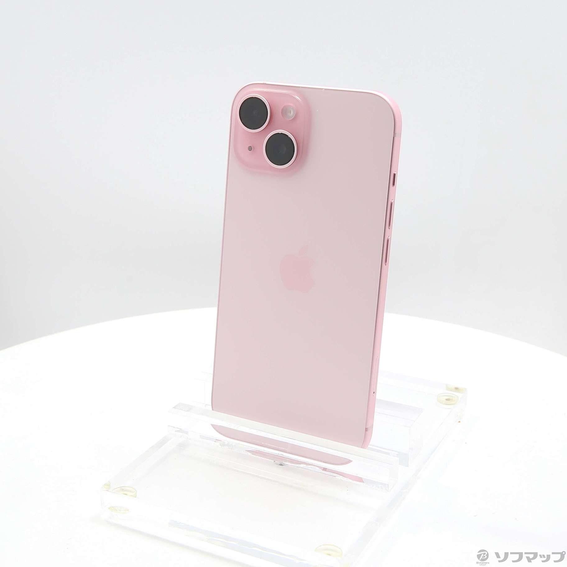 中古】iPhone15 128GB ピンク MTMJ3J／A SIMフリー [2133054271206