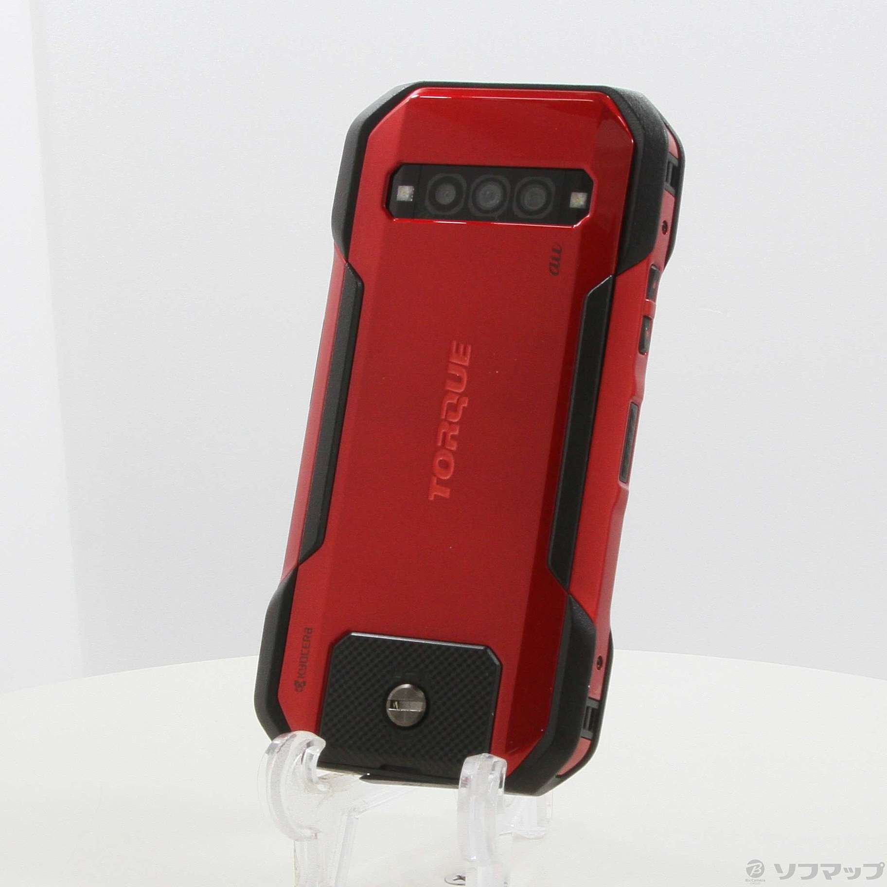 中古】TORQUE G06 128GB レッド KYG03 au SIMフリー [2133056641564