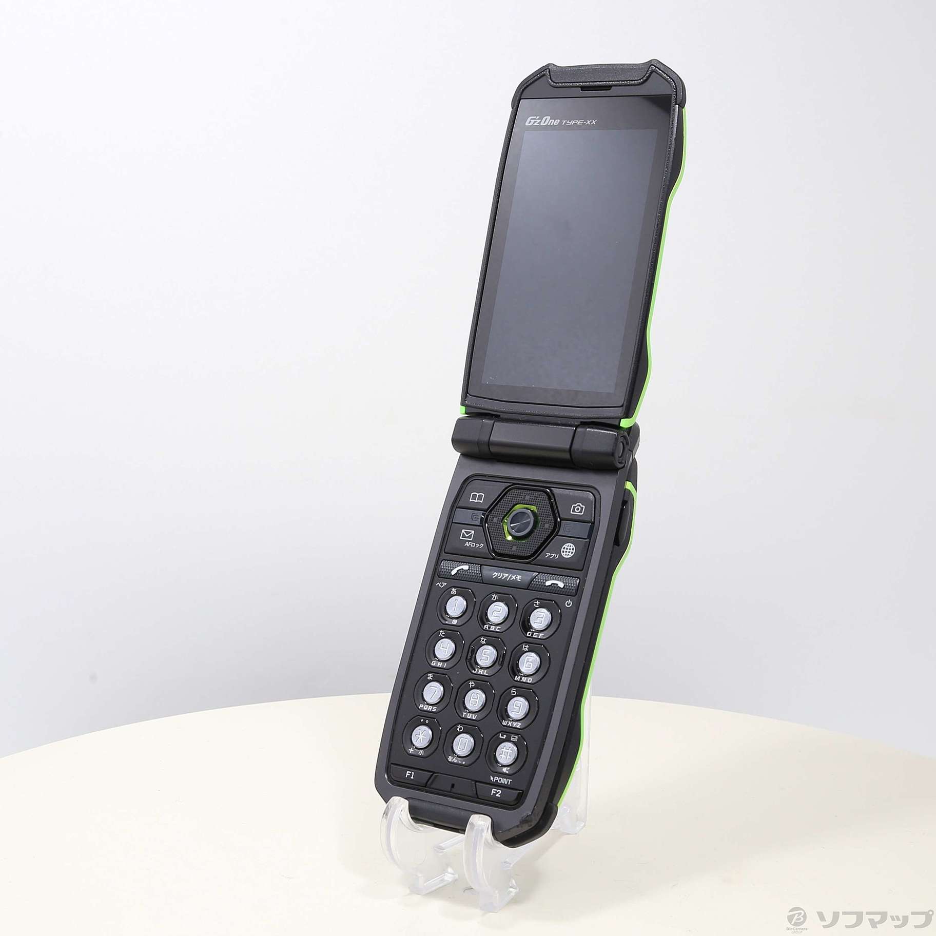 中古】GzOne TYPE-XX KYY31 リキッドグリーン au SIMフリー