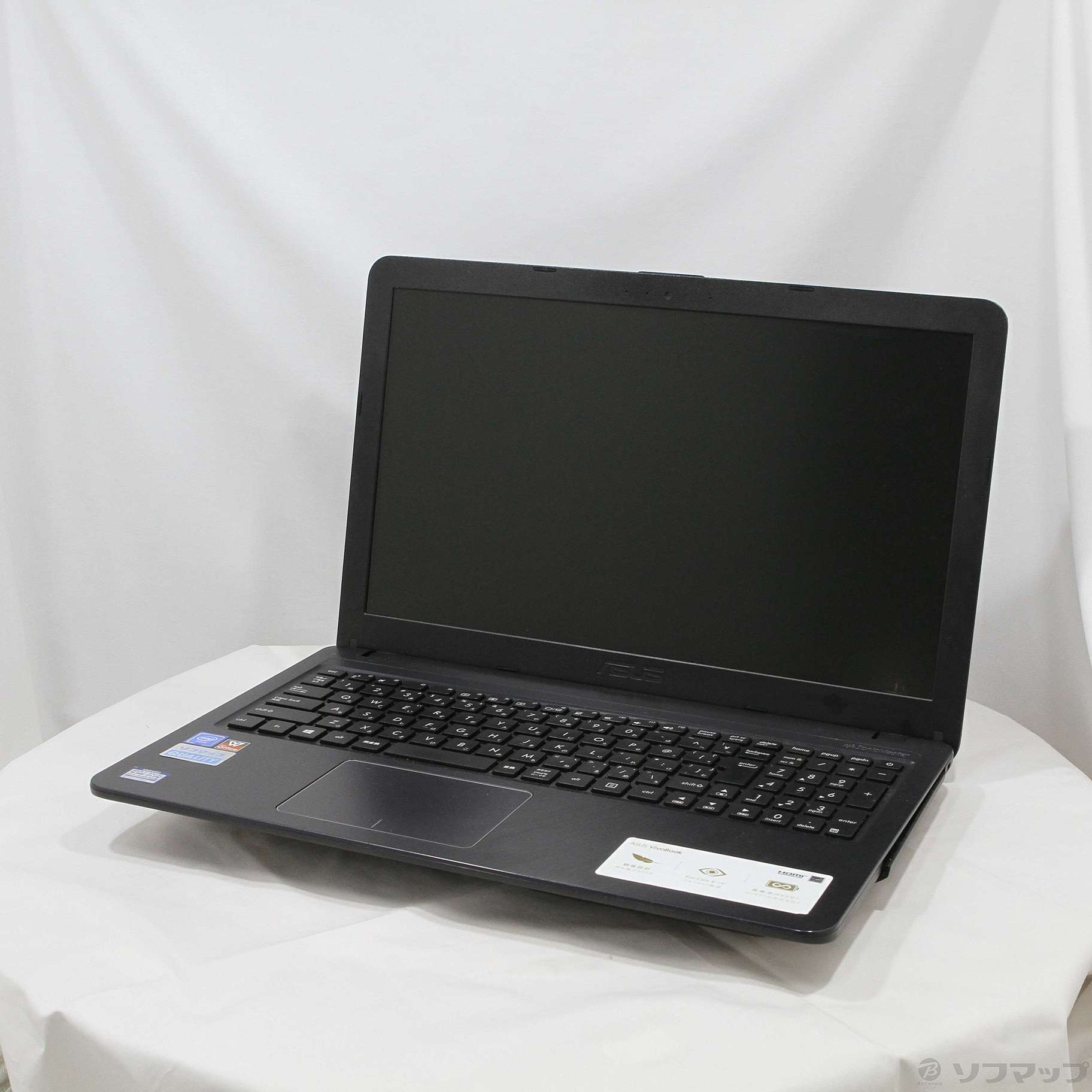 中古】セール対象品 ASUS X543MA X543MA-GQ512TS 〔Windows 10