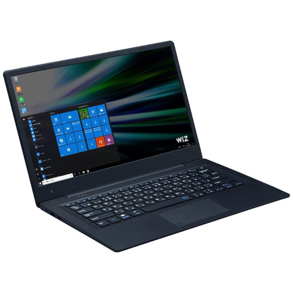 ノートパソコン WiZ ブラック KBM14HDR2 ［14.1型 /Windows10 Home