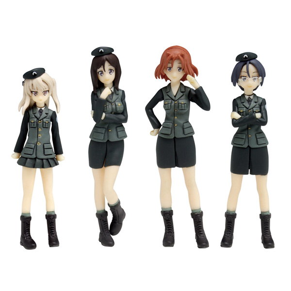 1/35 ガールズ＆パンツァー劇場版 大学選抜チーム フィギュアセット