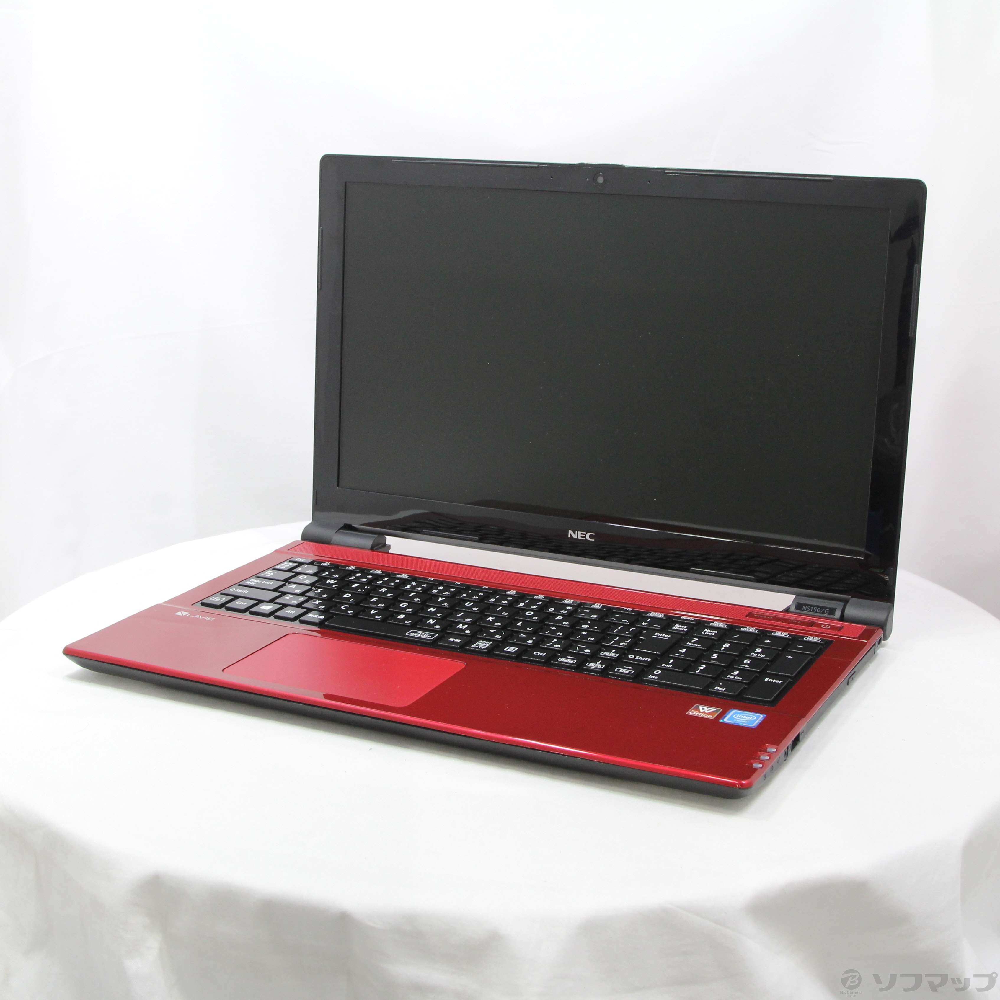 中古】LaVie Note Standard PC-NS150GAR ルミナスレッド 〔Windows 10