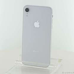 中古】iPhoneXR 128GB ホワイト MT0J2J／A SIMフリー [2133065285322