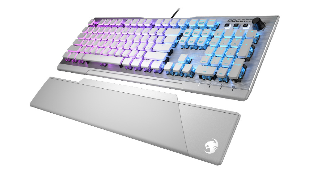 ROC-12-941-BN ゲーミングキーボード VULCAN 122 AIMO ホワイト [USB