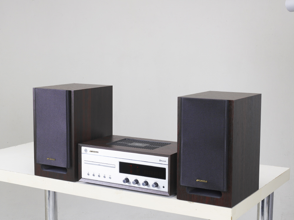 ミニコンポ SANSUI SMC-500BT ［ワイドFM対応 /Bluetooth対応］｜の