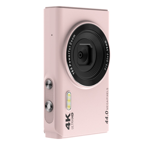 デジタルカメラ 4400万画素 4K録画 32GBカード付 ピンク｜の通販は