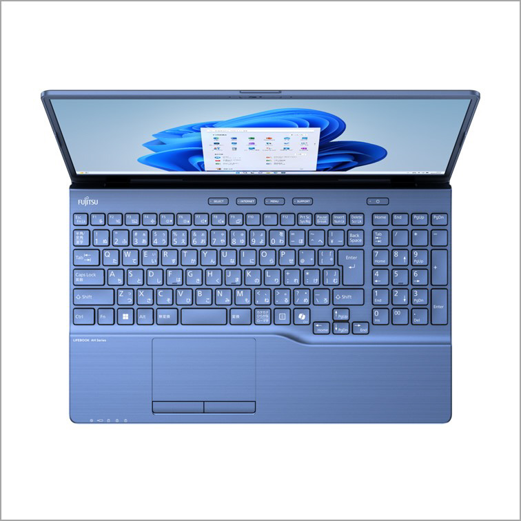 ノートパソコン FMV AHシリーズ LIFEBOOK AH480/J メタリックブルー