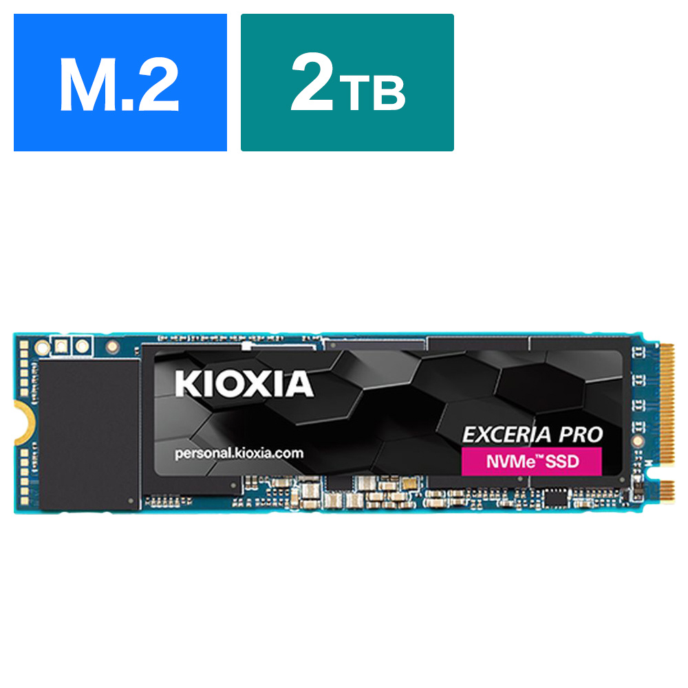 内蔵SSD PCI-Express接続 EXCERIA PRO SSD-CK2.0N4P/J ［2TB /M.2