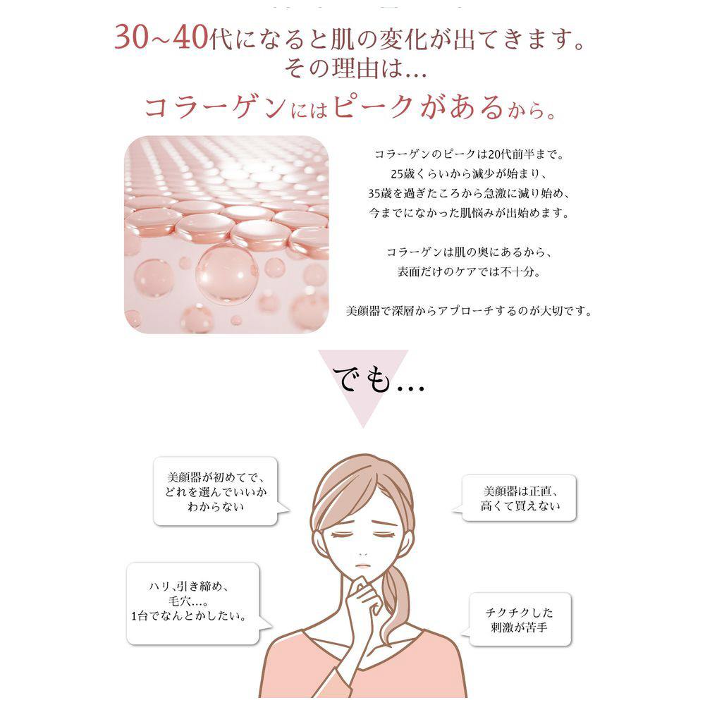 ビューティケア Face Care+ Ravilam（ラヴィレン） ピンクゴールド LRJ