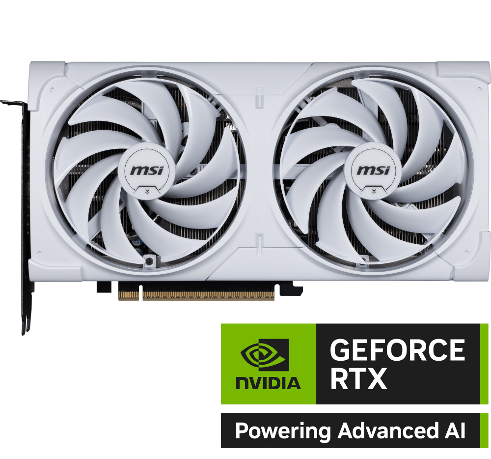 グラフィックボード ホワイト GeForce RTX 5070 12G VENTUS 2X OC