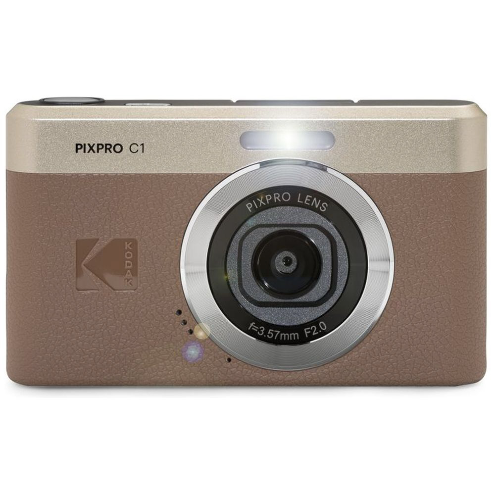 KODAK PIXPRO コンパクトデジタルカメラ CLASSIC SERIES ブラウン C1BN