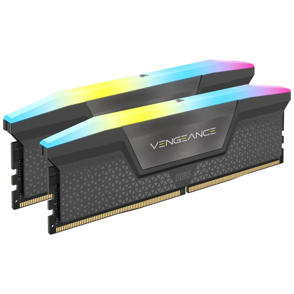 増設メモリ VENGEANCE RGB DDR5-EXPO ＆ XMP(5600MT/s CL40) グレー